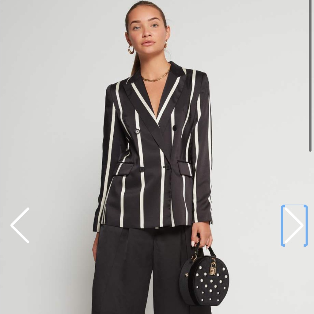 Nwot Vince Camino Striped Blazer